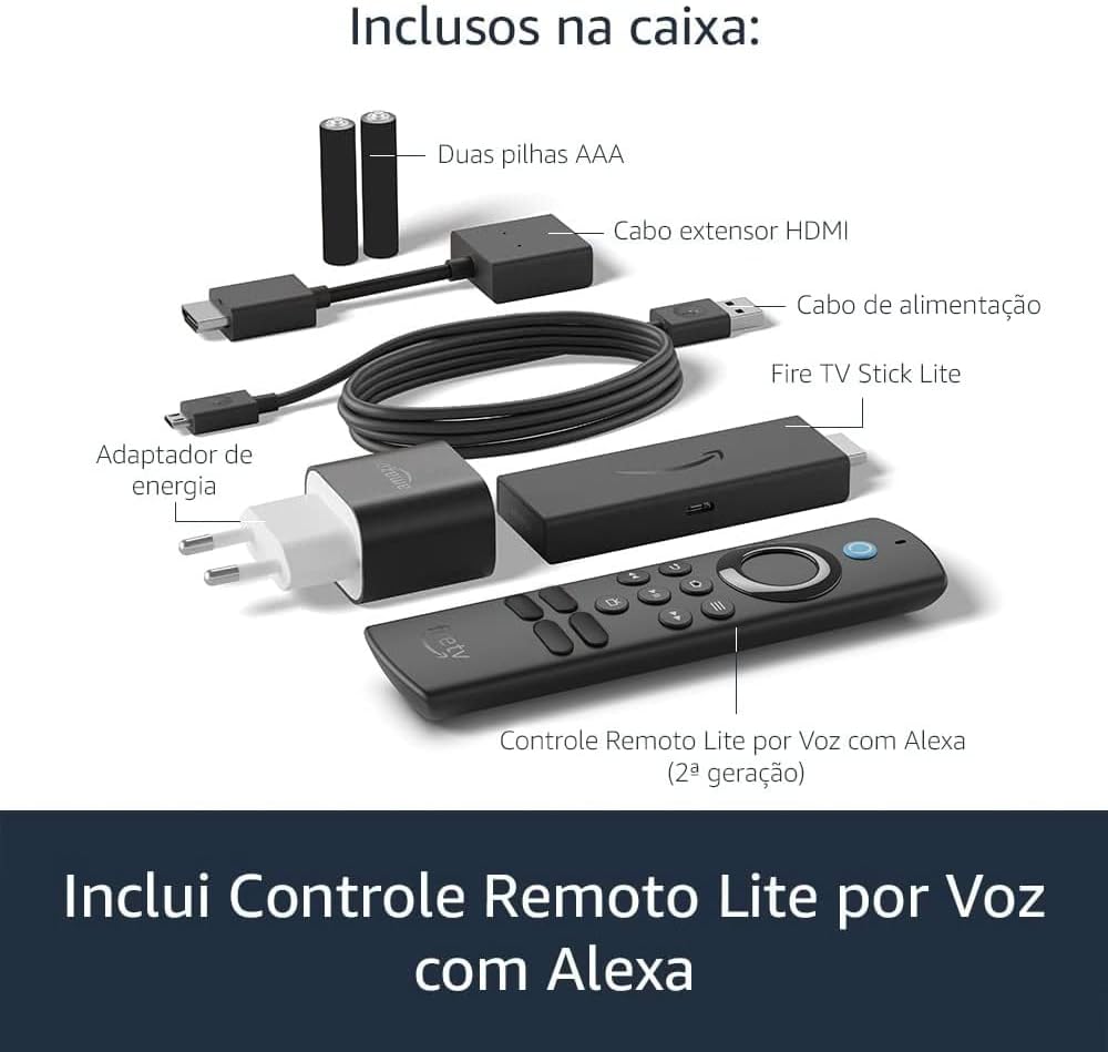 Fire TV Stick Lite | Streaming em Full HD com Alexa | - Imagem 3